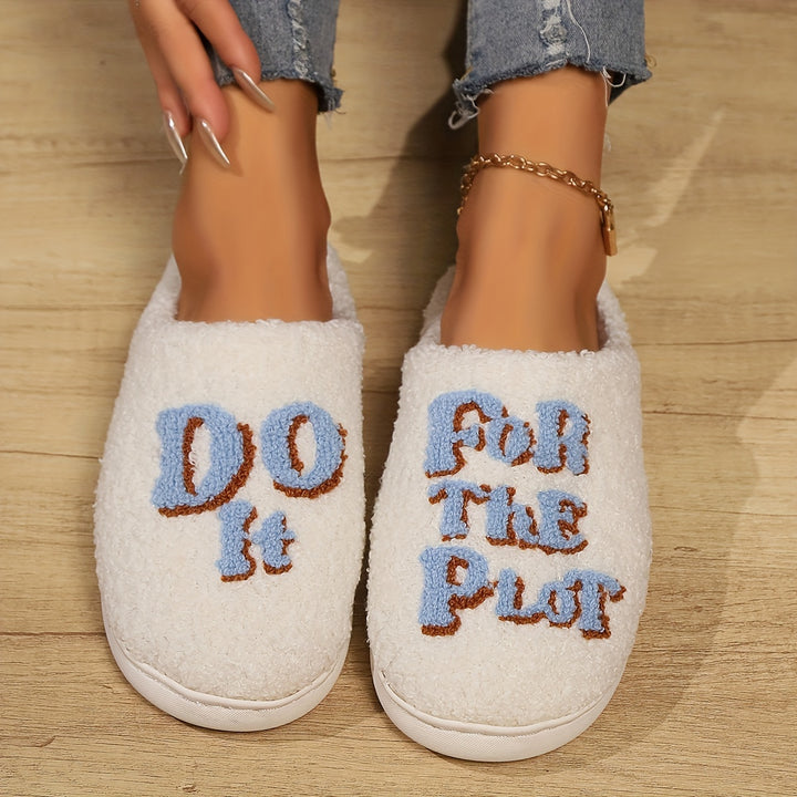 For The Plot Slippers