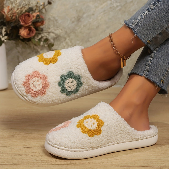 Smiley Flower Slippers