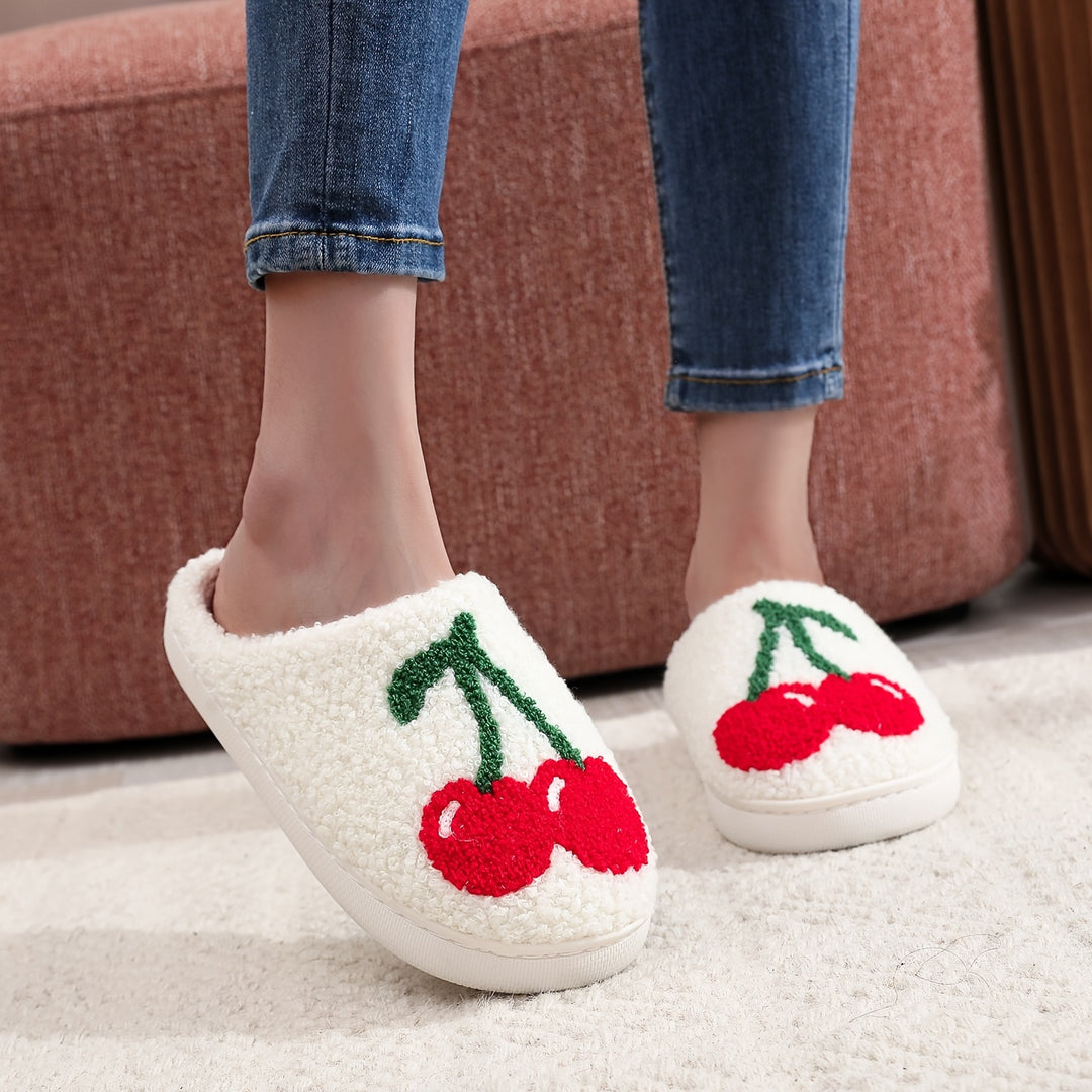 Cherry Slippers