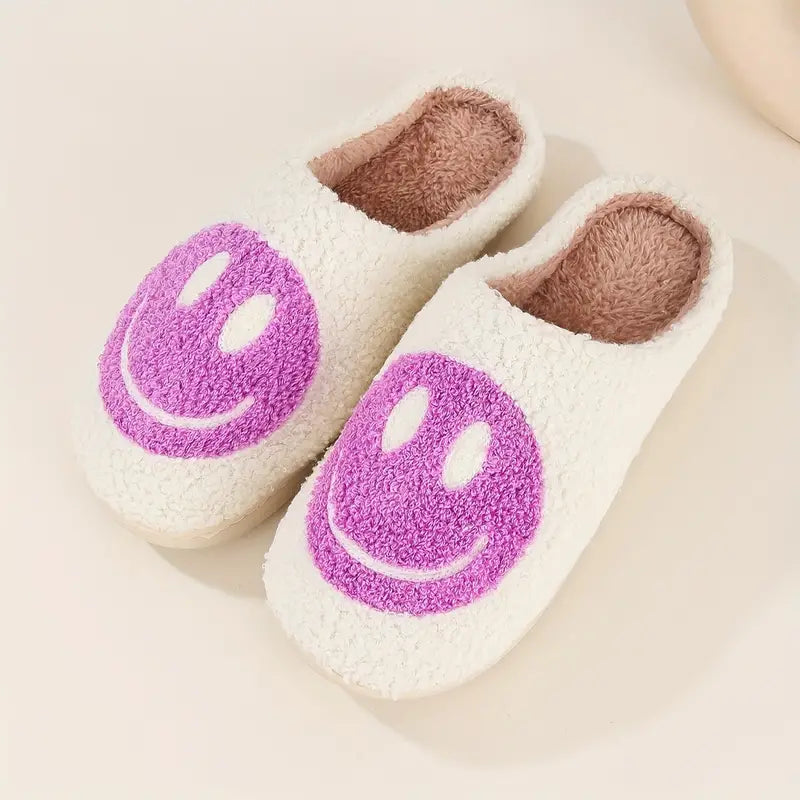 Smiley Face Slippers