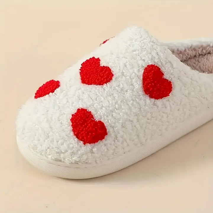 Heart Pattern Slippers