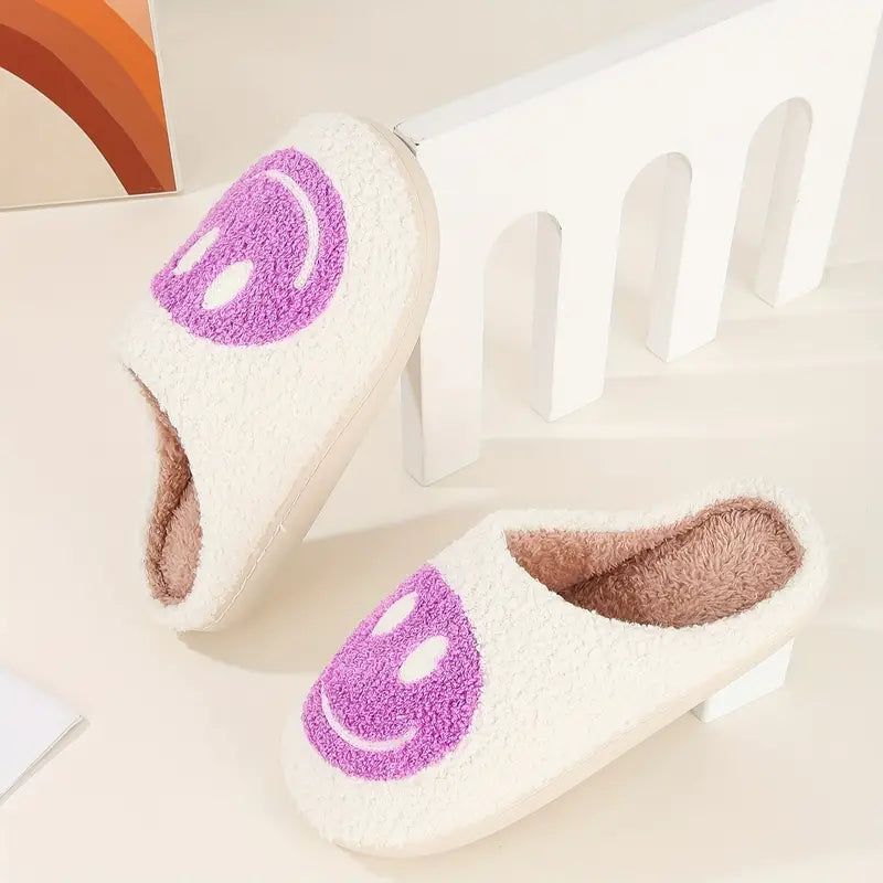 Smiley Face Slippers