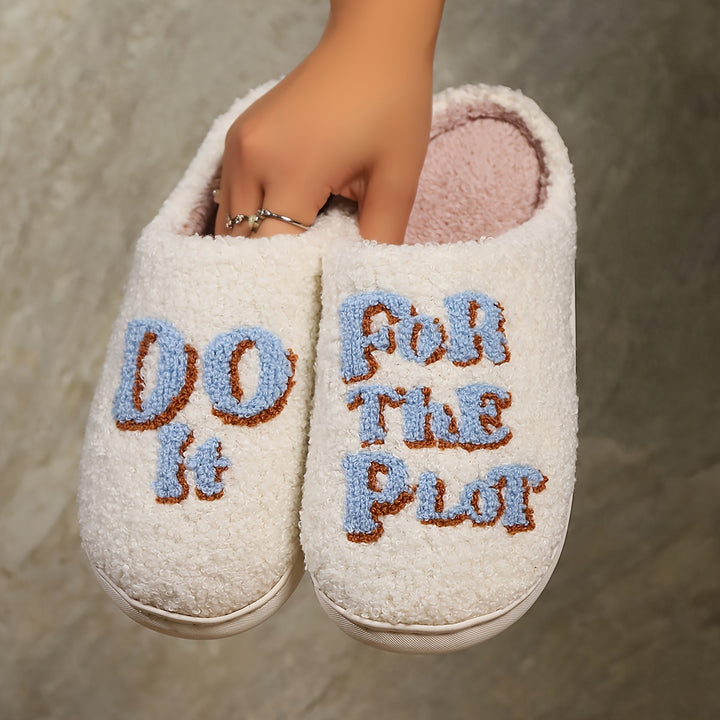 For The Plot Slippers