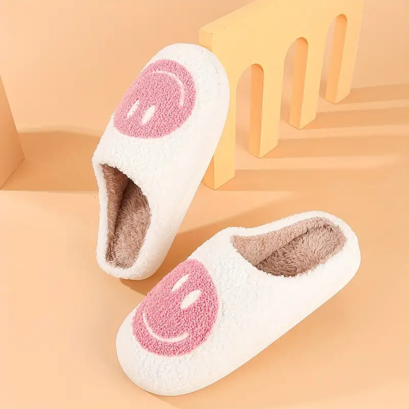 Smiley Face Slippers