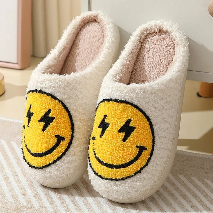 Lightning Smily Faces Slippers