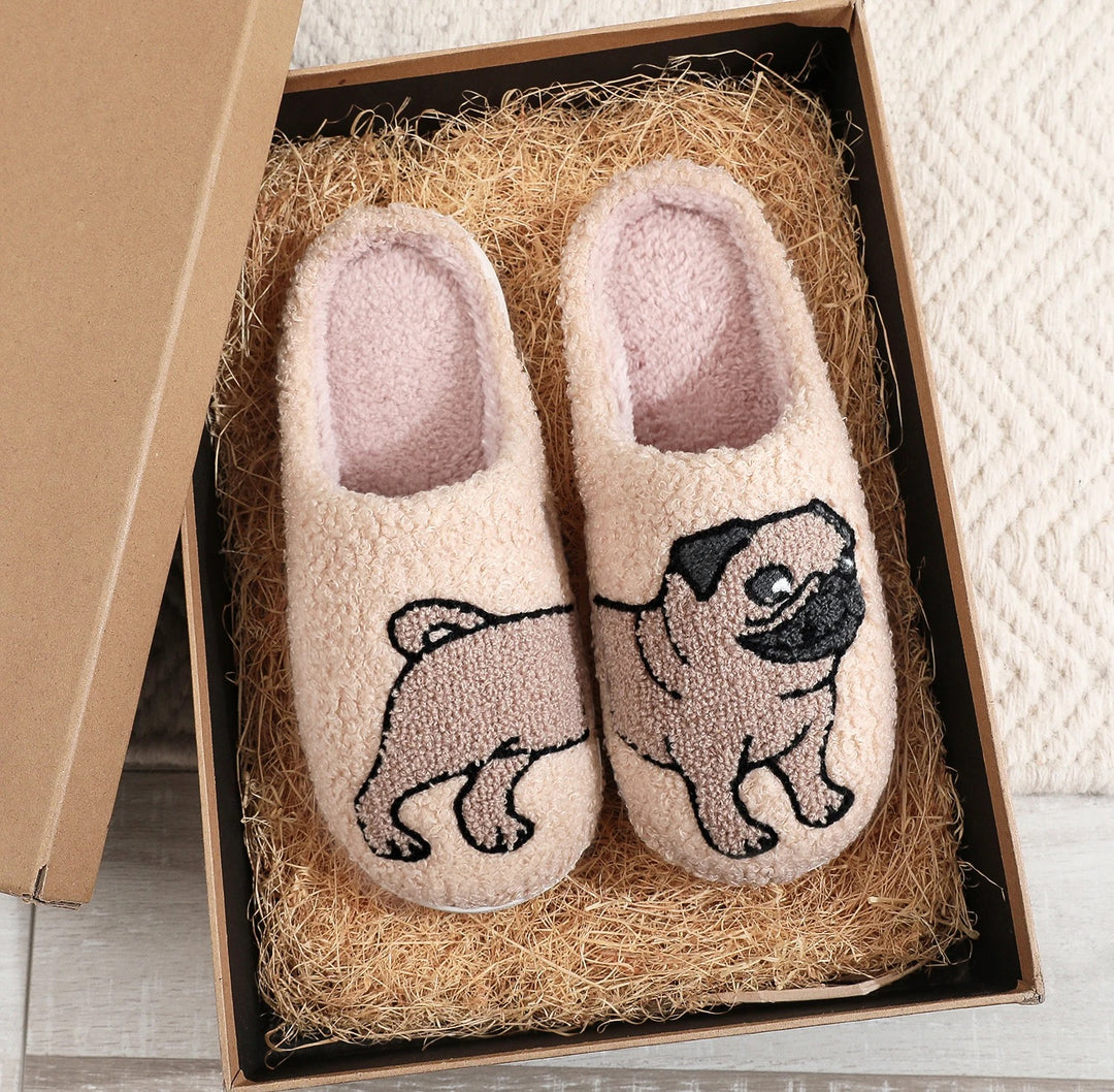 Pug Slippers