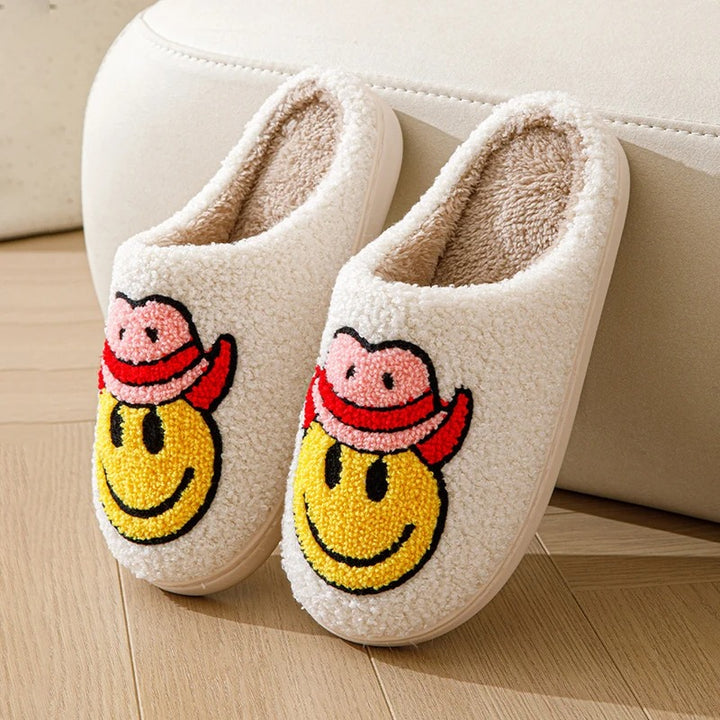 Happy Cowboy Slippers