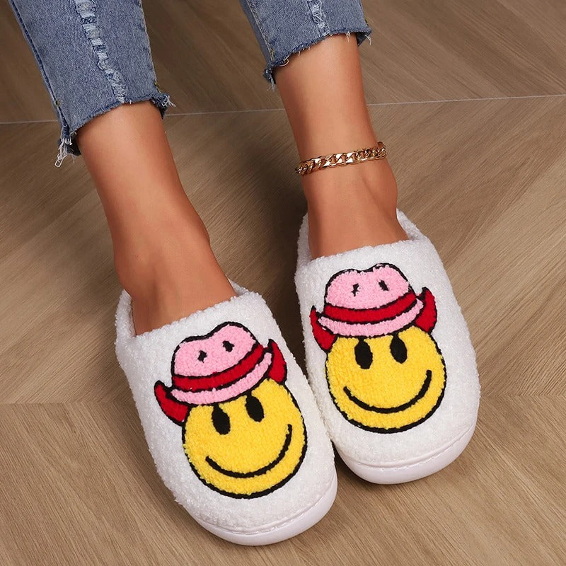 Happy Cowboy Slippers