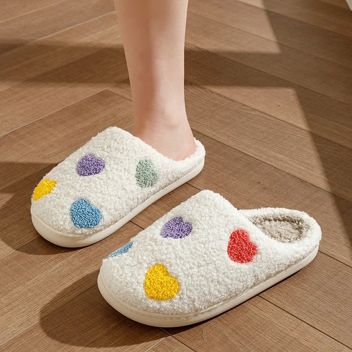 Color Hearts Slippers