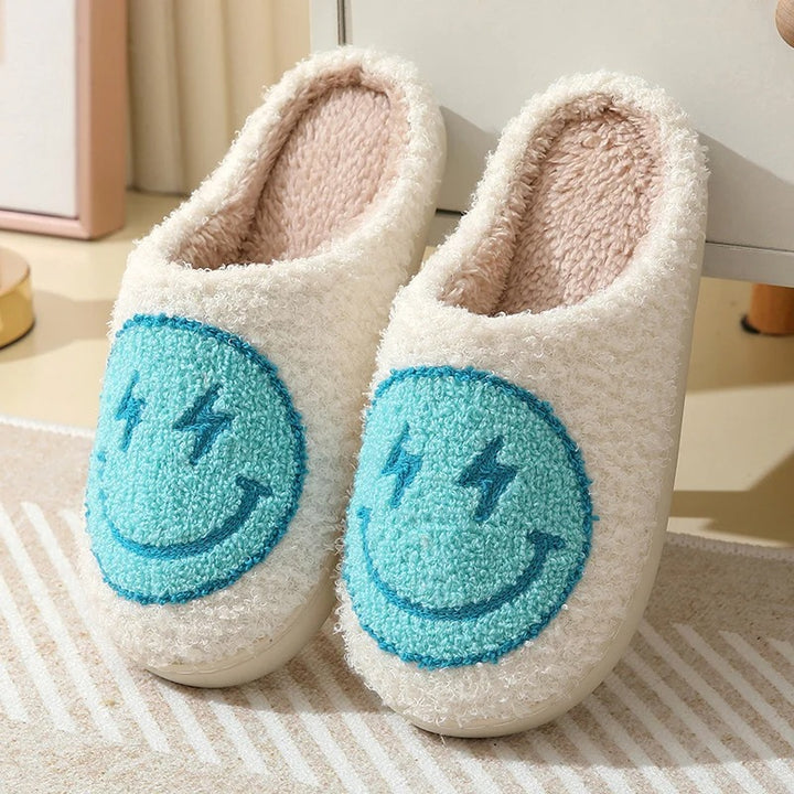 Lightning Smily Faces Slippers