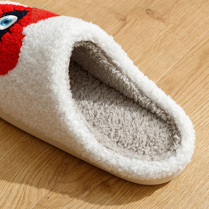 Evil Heart Eyes Slippers