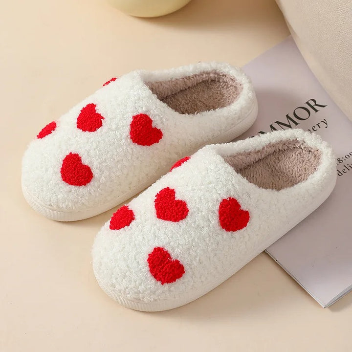 Heart Pattern Slippers