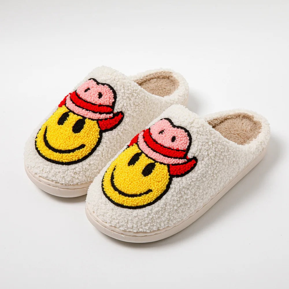 Happy Cowboy Slippers